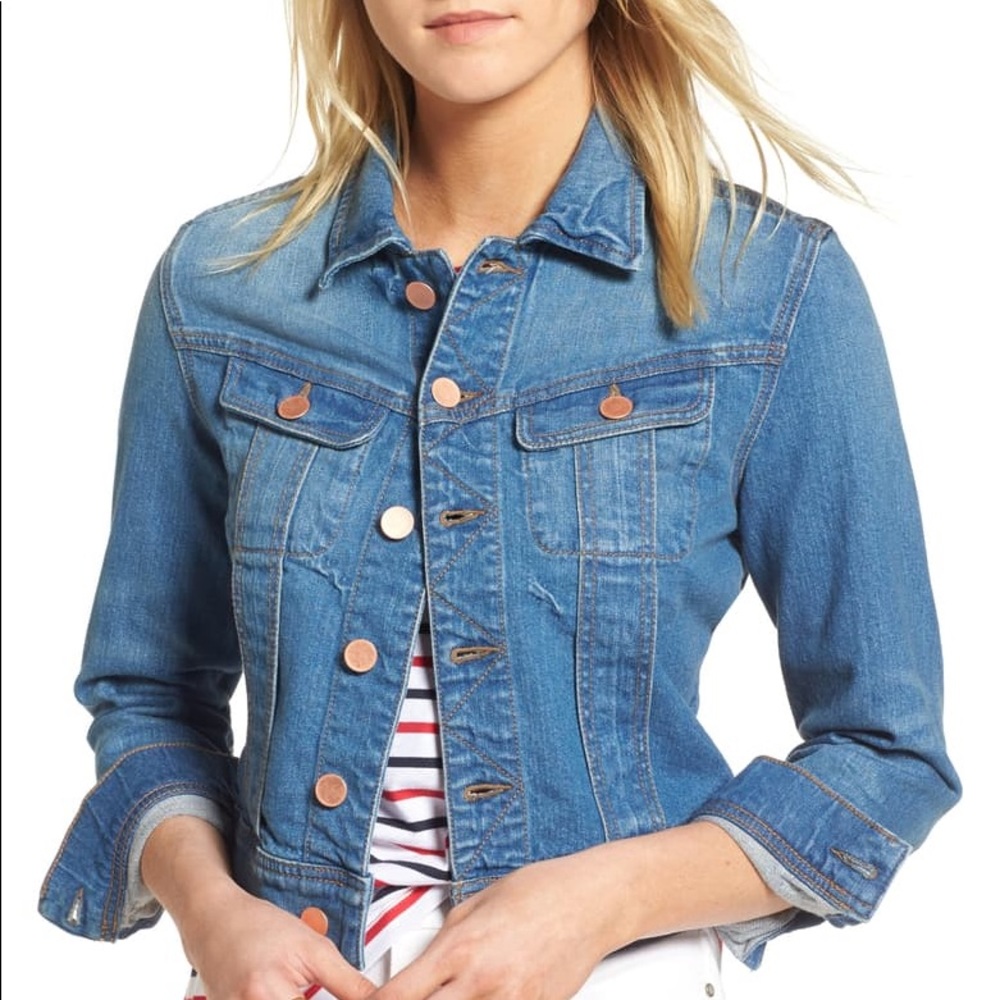 1901 Nordstrom denim jacket sz XL